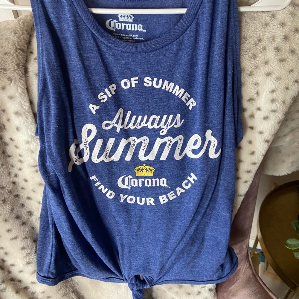 short knot corona tank